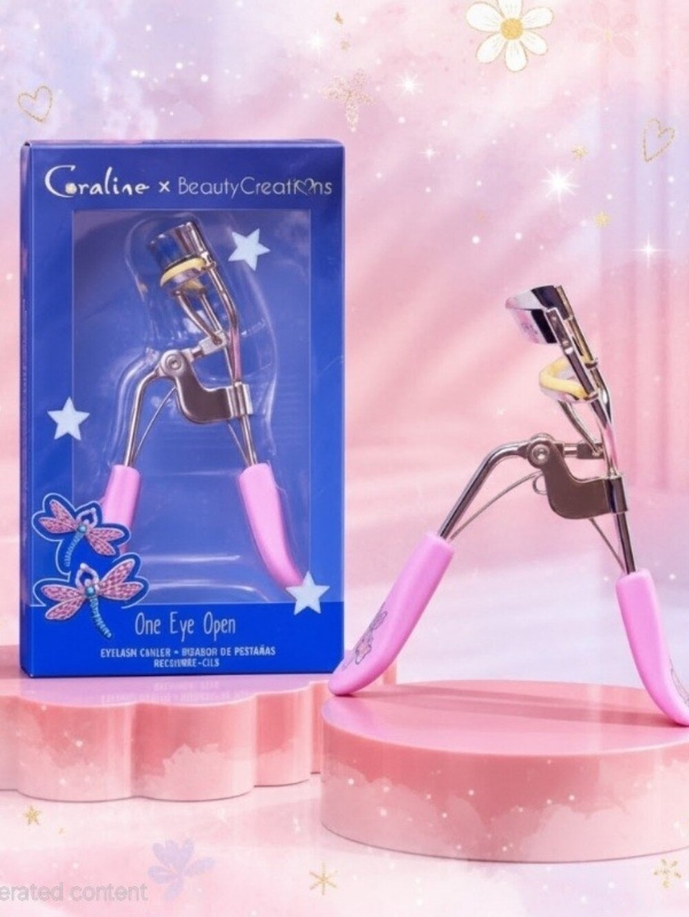 CORALINE X BEAUTY CREATIONS LIMITED EDITION EYE LASH CURLER